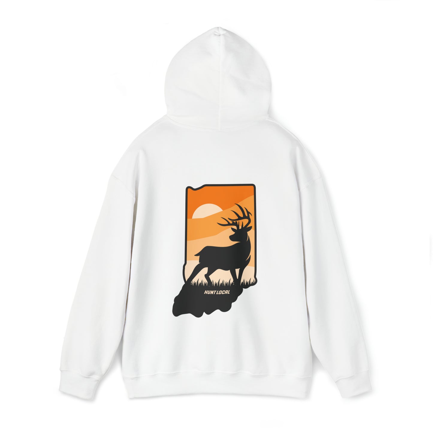 Indiana - Sunset Buck Hoodie (back)