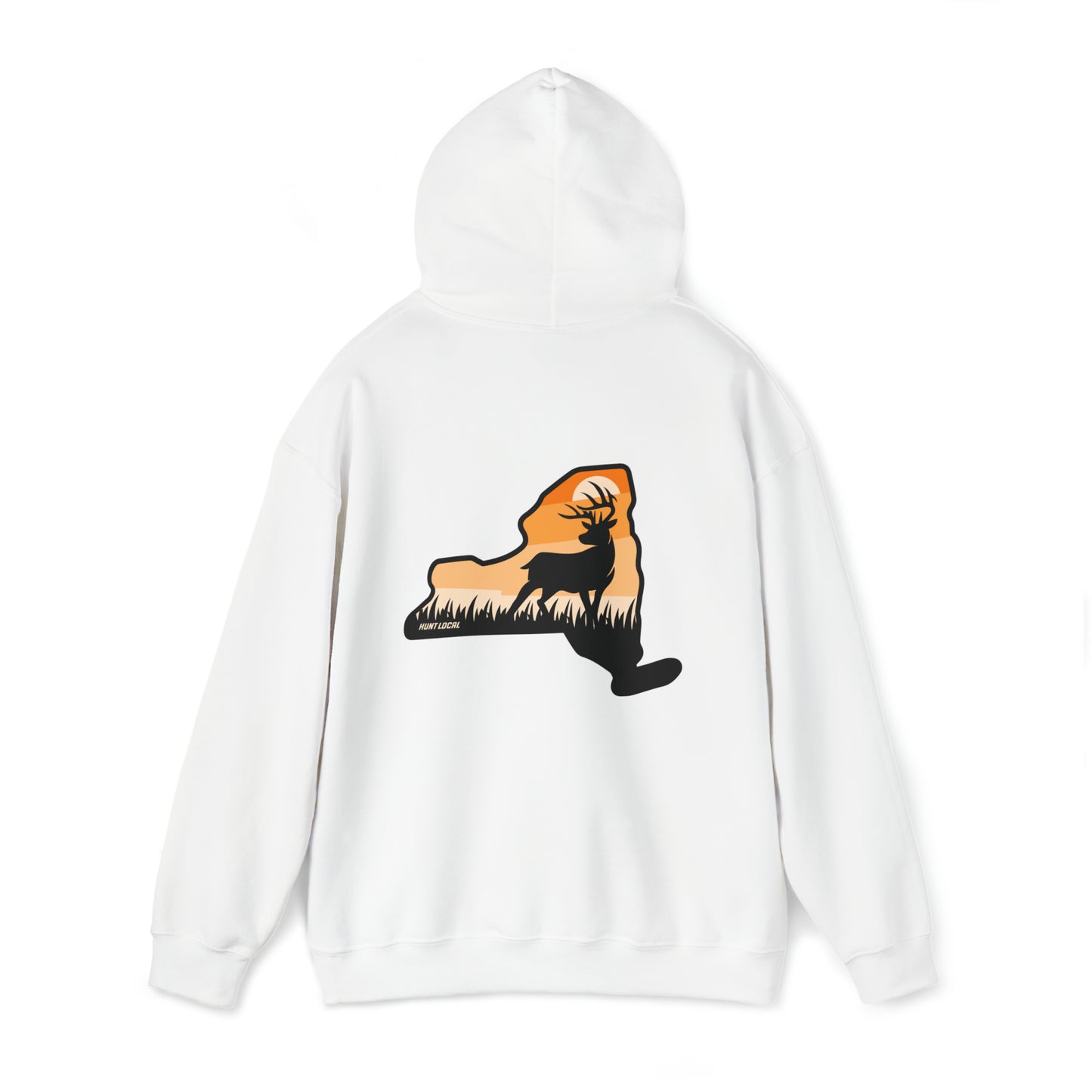 New York - Sunset Buck Hoodie (back)