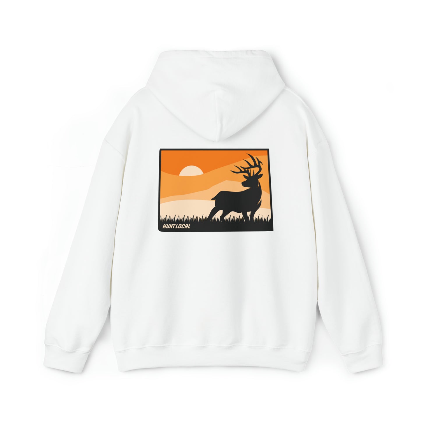 Colorado - Sunset Buck Hoodie (back)