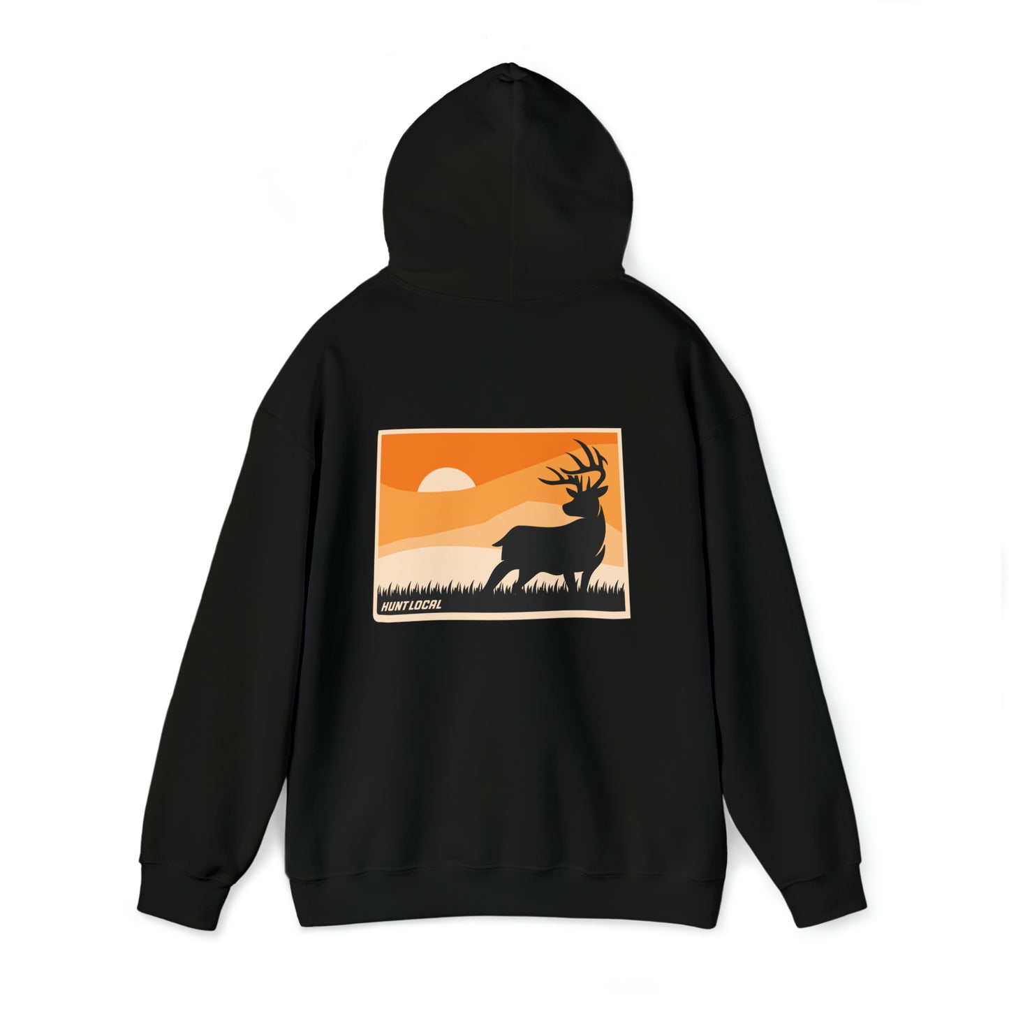 Colorado - Sunset Buck Hoodie (back)