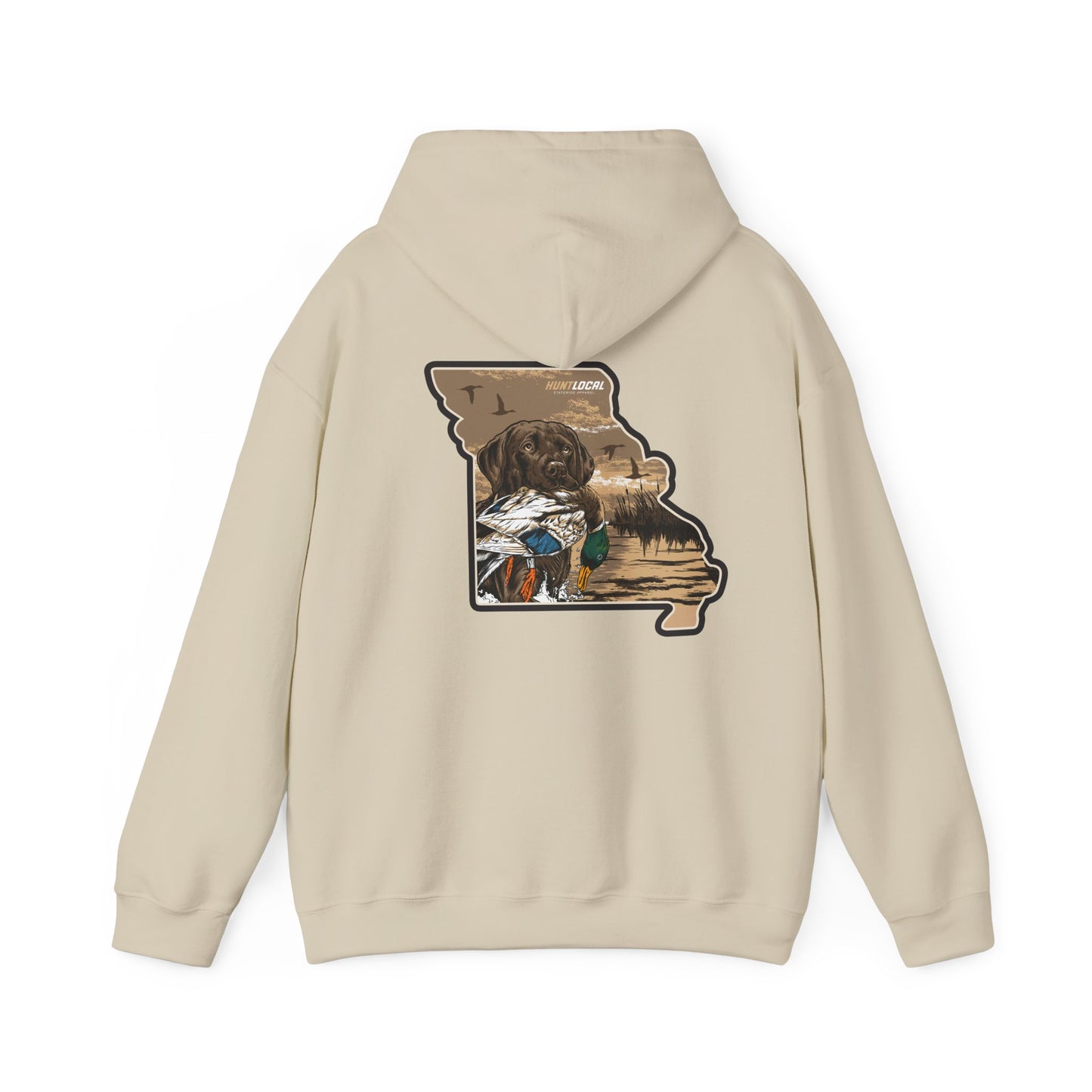 Missouri - Sunset Waterfowl Hoodie (back)