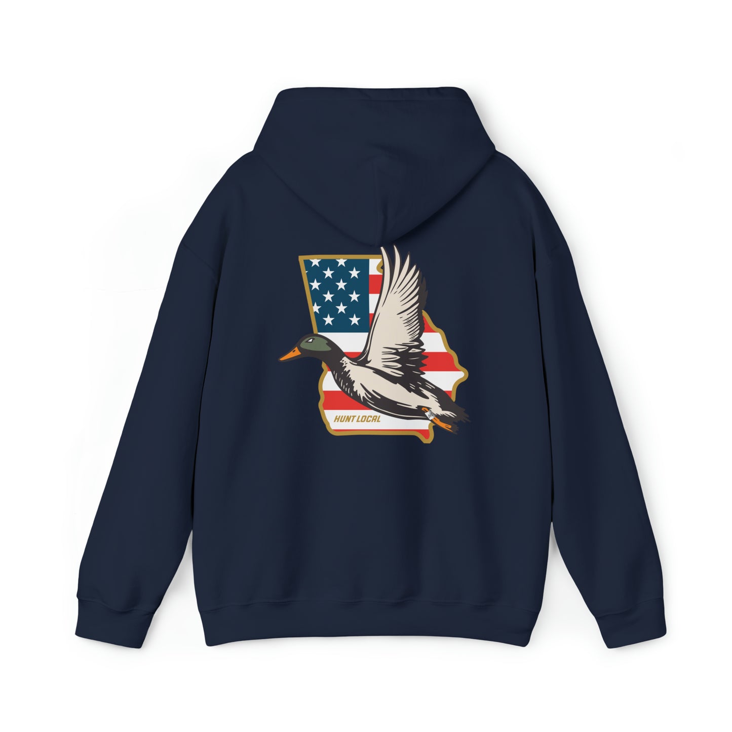 Georgia - USA Waterfowl Hoodie (back)