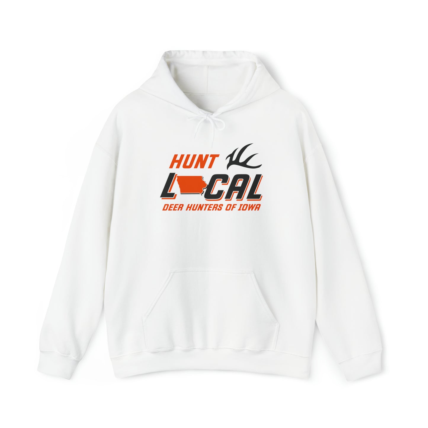 Iowa - Hunt Local Buck Hoodie