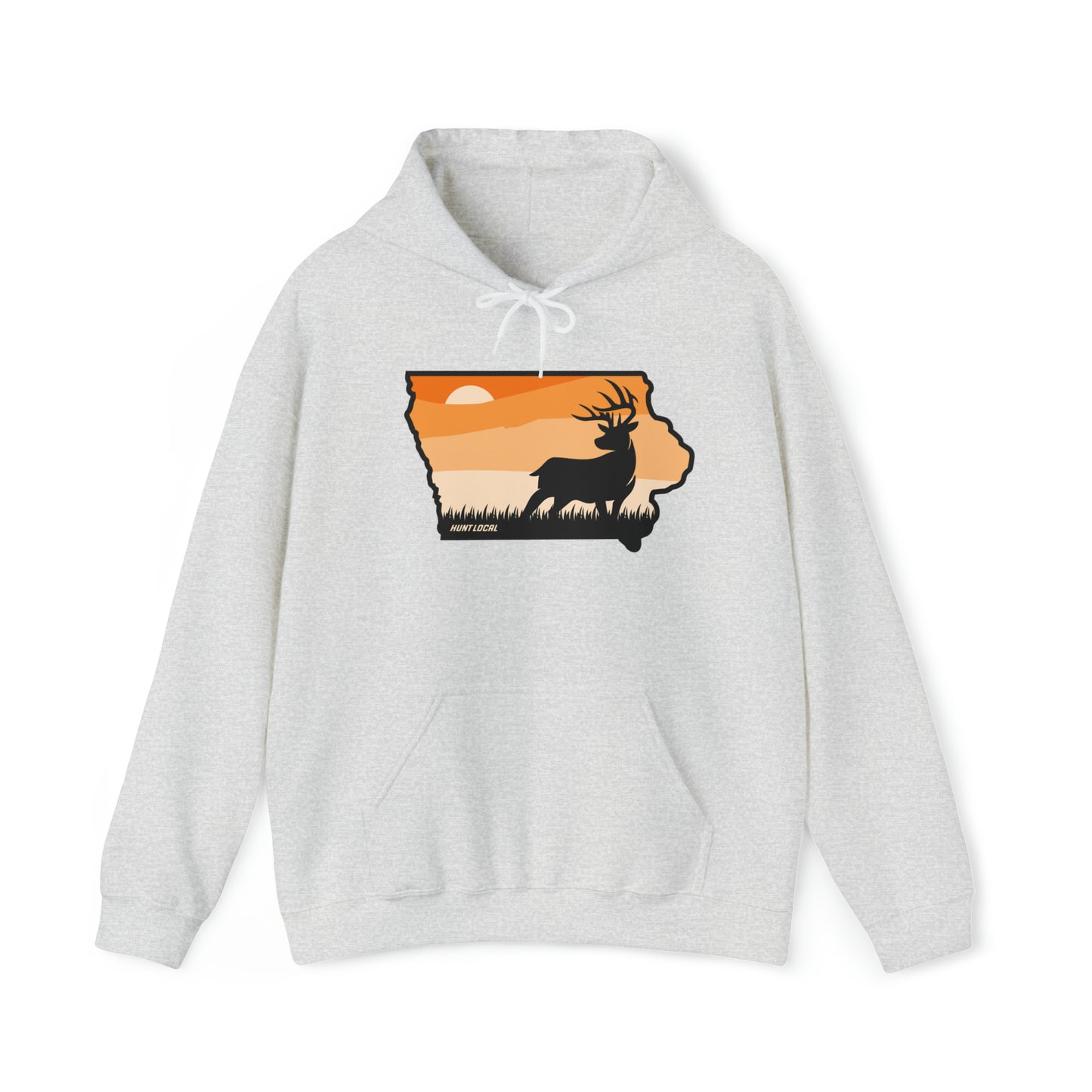 Iowa - Sunset Buck Hoodie