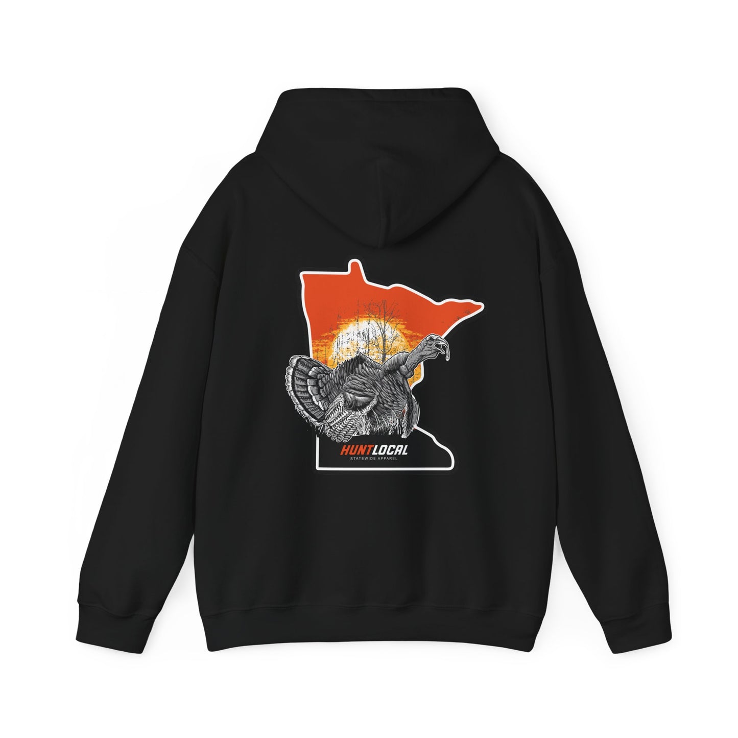 Minnesota - Sunrise Turkey Hoodie (back)