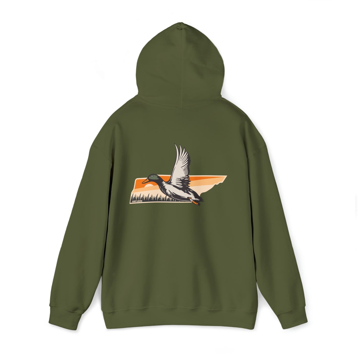 Tennessee - Sunset Waterfowl Hoodie (back)