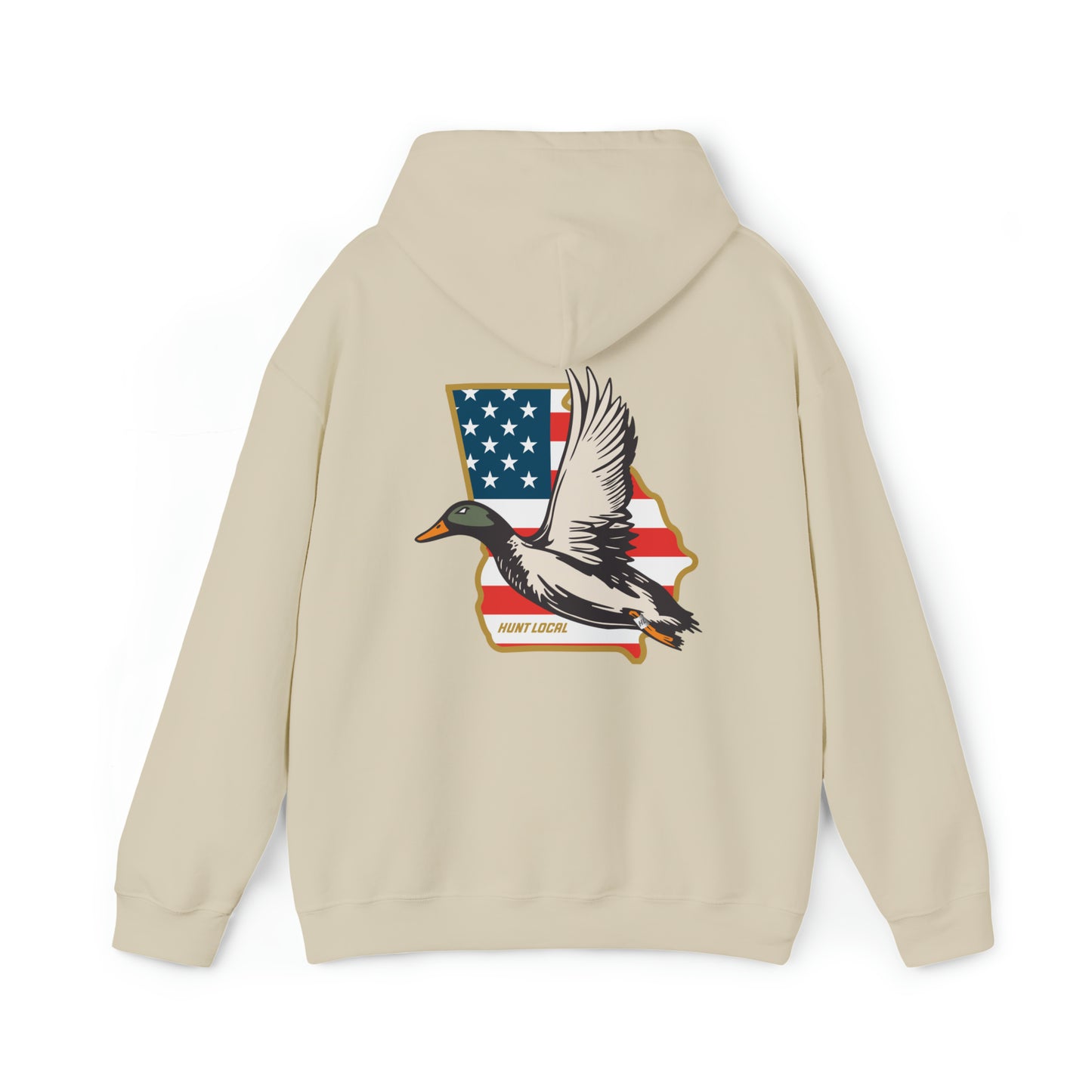 Georgia - USA Waterfowl Hoodie (back)