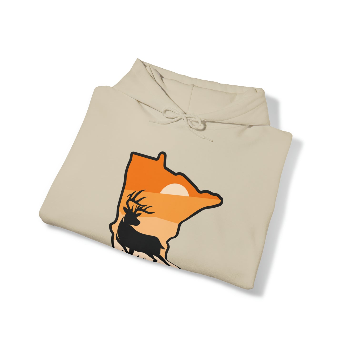 Minnesota - Sunset Buck Hoodie