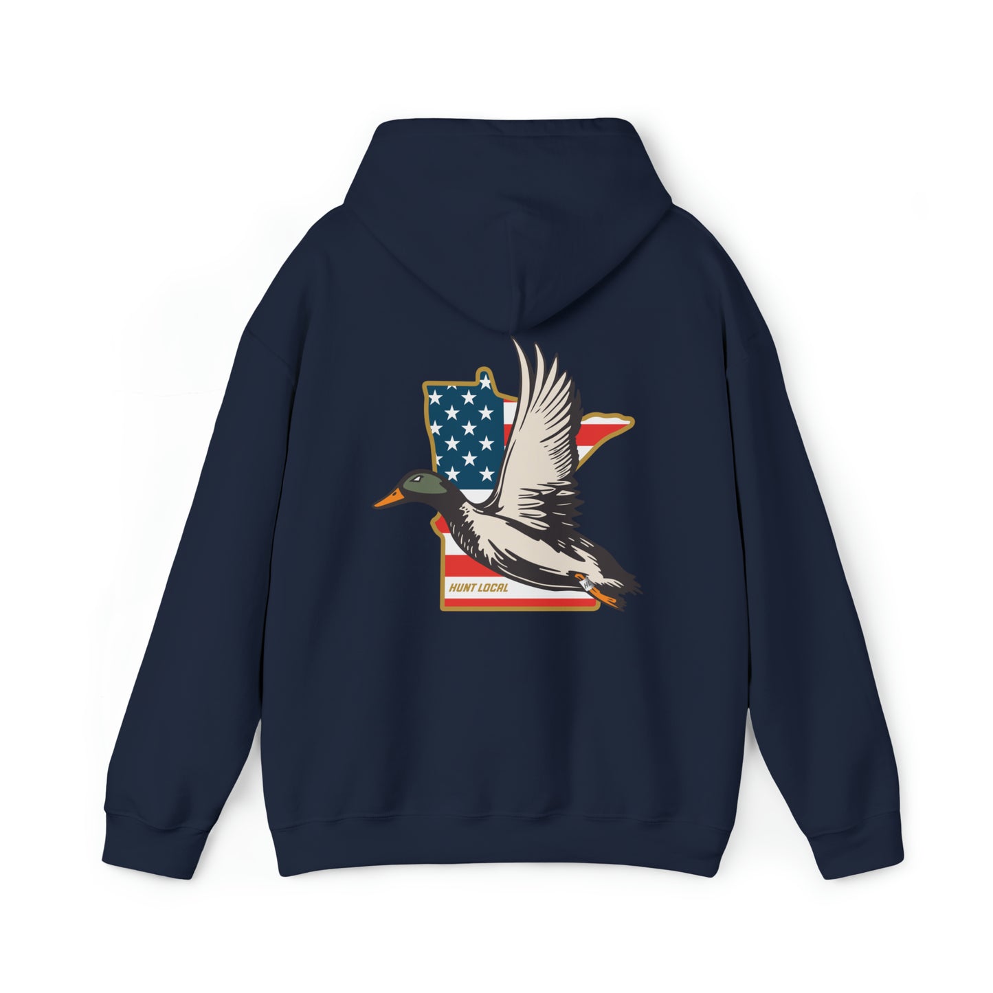 Minnesota - USA Waterfowl Hoodie (back)