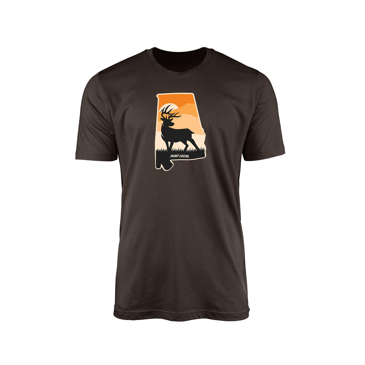 Alabama - Sunset Buck Front Tee