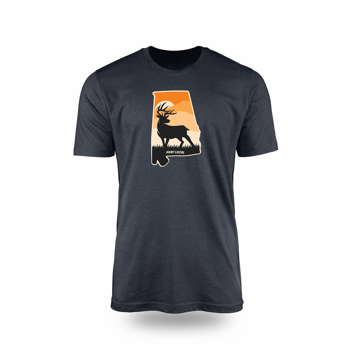 Alabama - Sunset Buck Front Tee