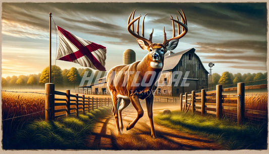 Scene 29 - Whitetail Custom Art