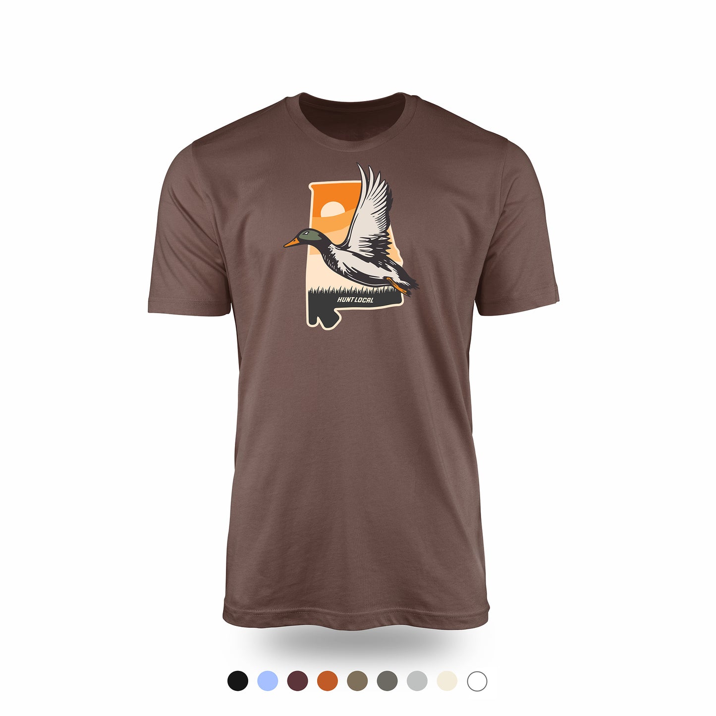 Alabama - Waterfowl Front Tee