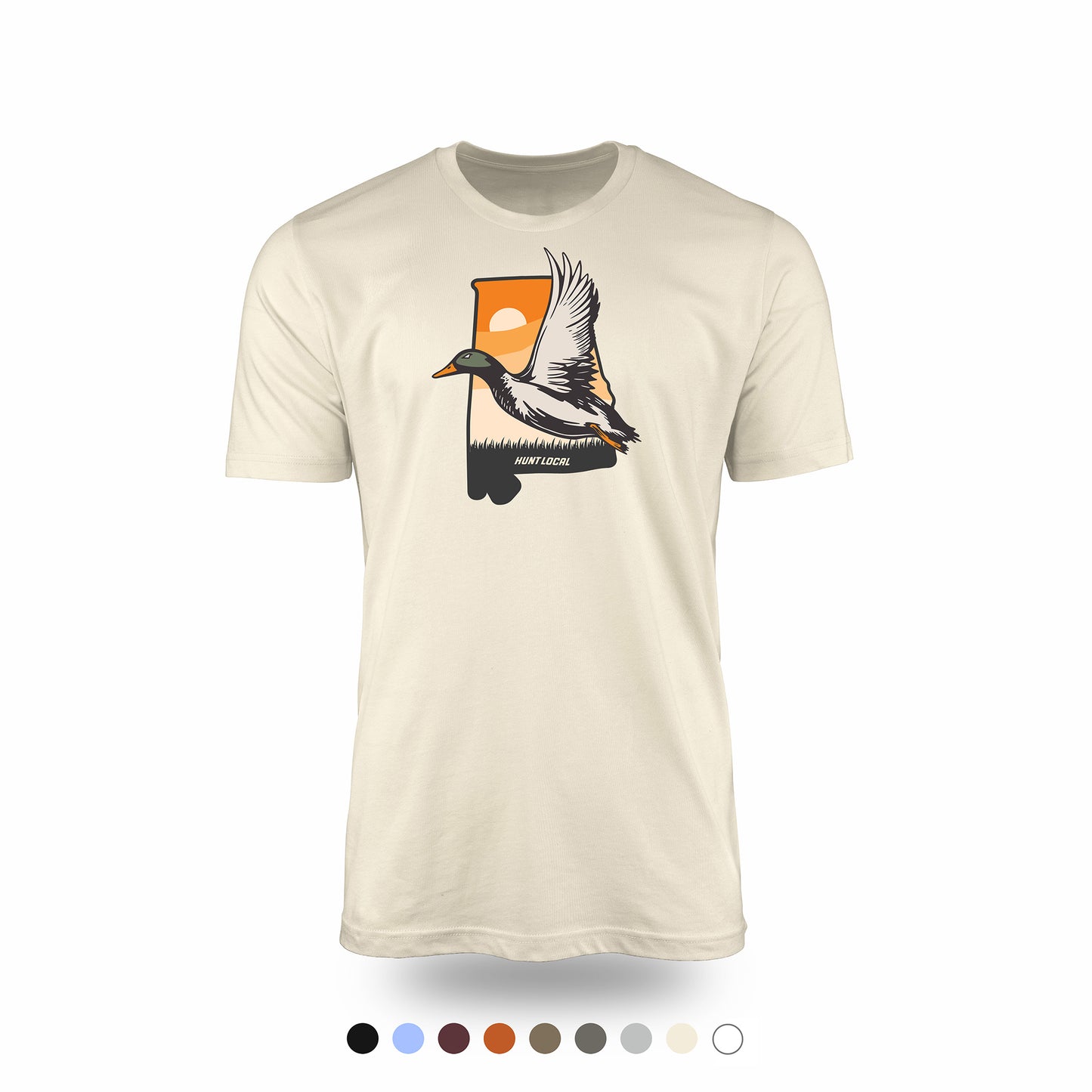 Alabama - Waterfowl Front Tee