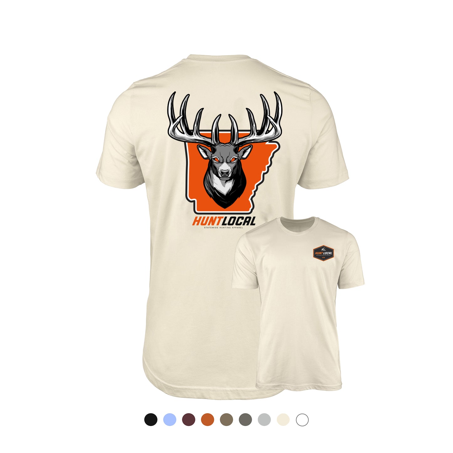 Arkansas - Alpha Buck Tee