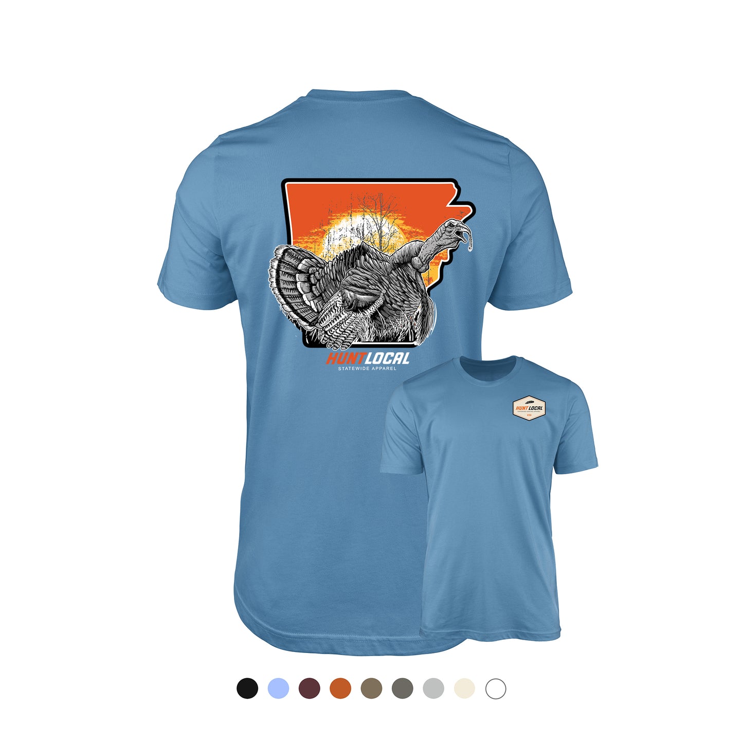 Arkansas - Sunrise Turkey Tee