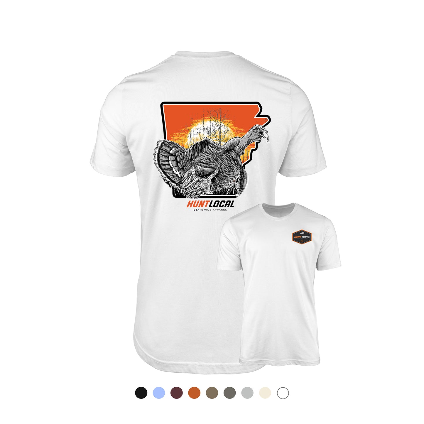 Arkansas - Sunrise Turkey Tee