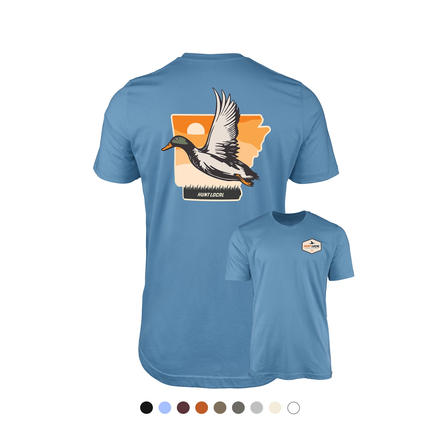 Arkansas - Hunt Local Waterfowl Tee