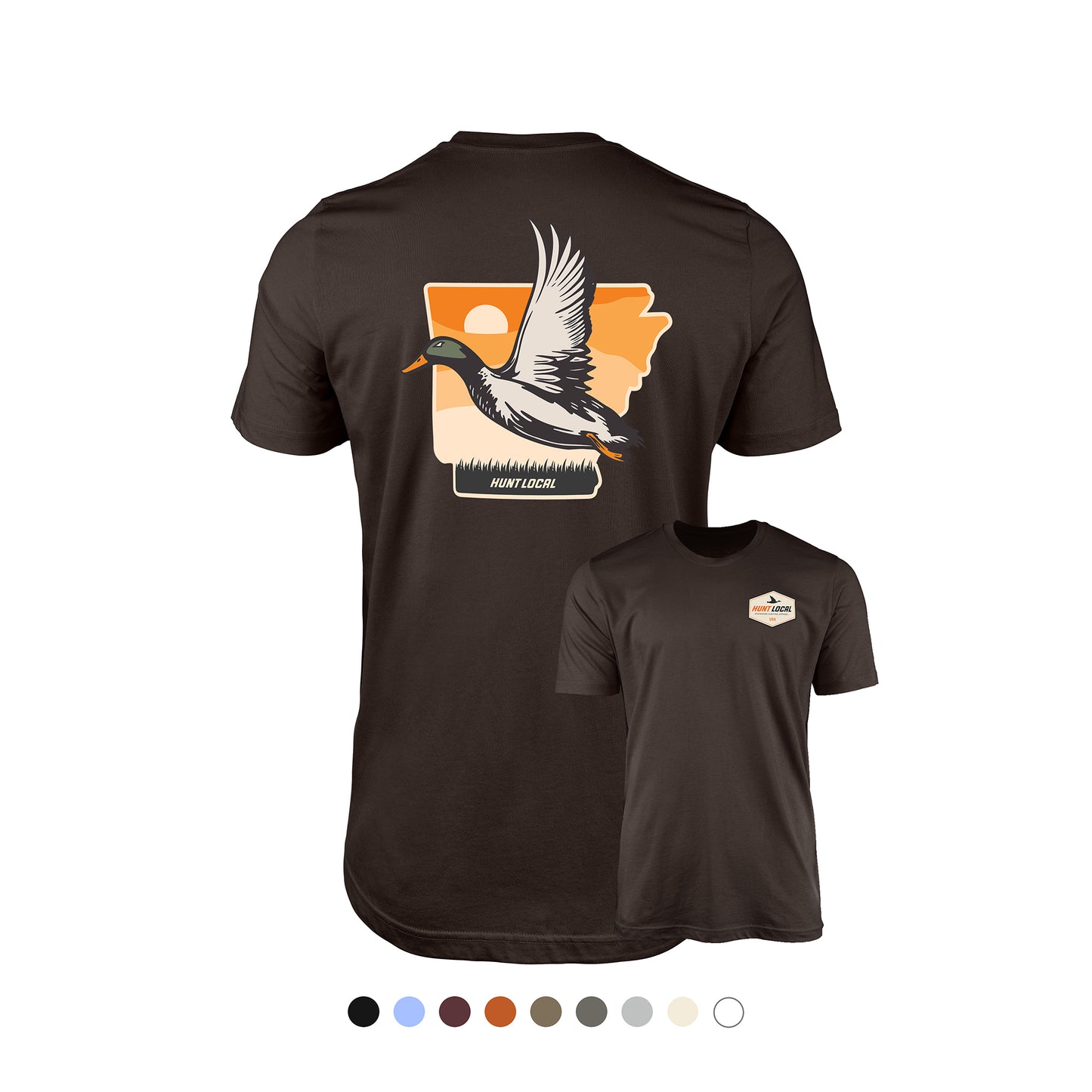 Arkansas - Hunt Local Waterfowl Tee