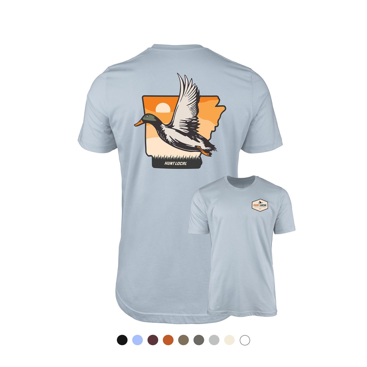 Arkansas - Hunt Local Waterfowl Tee