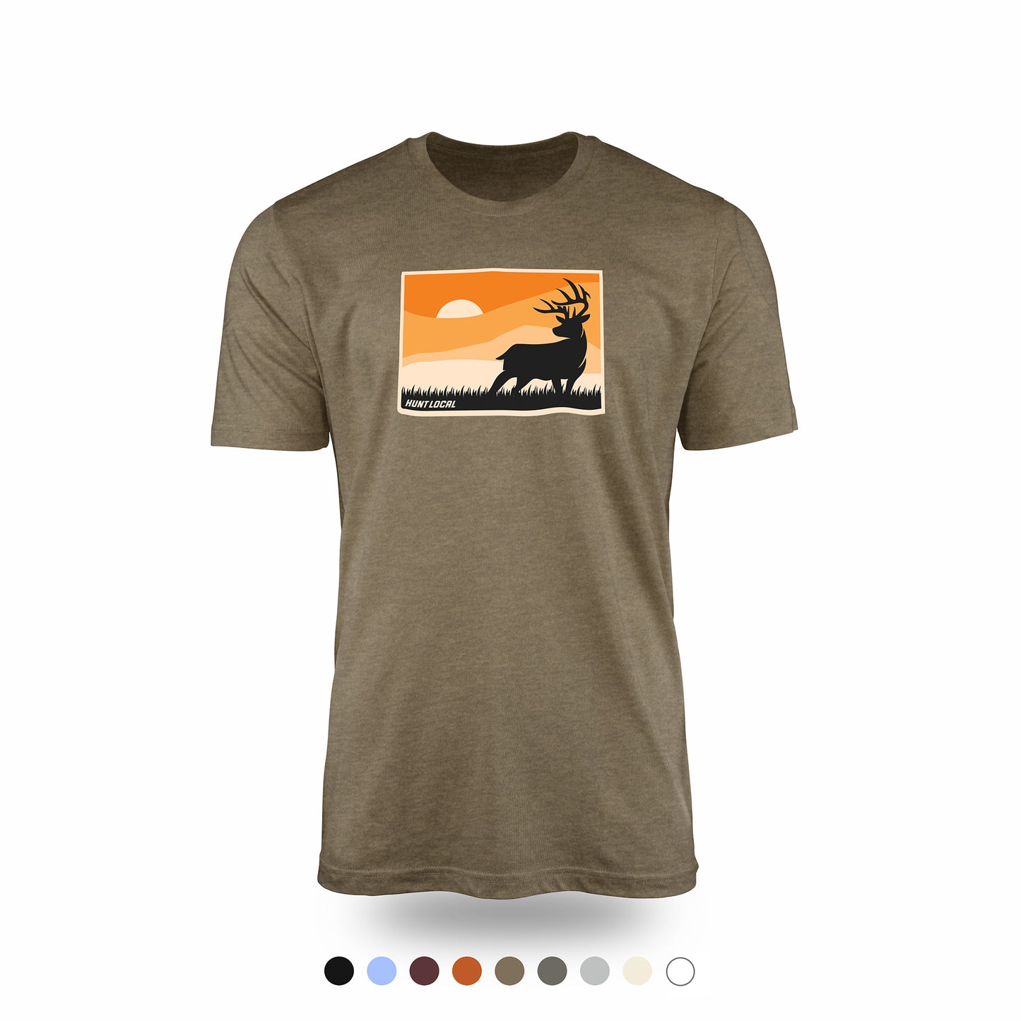 Colorado - Sunset Buck Front Tee