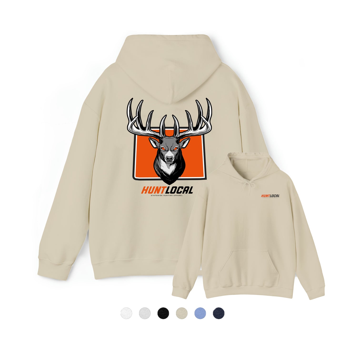 Colorado - Alpha Buck Hoodie (back)