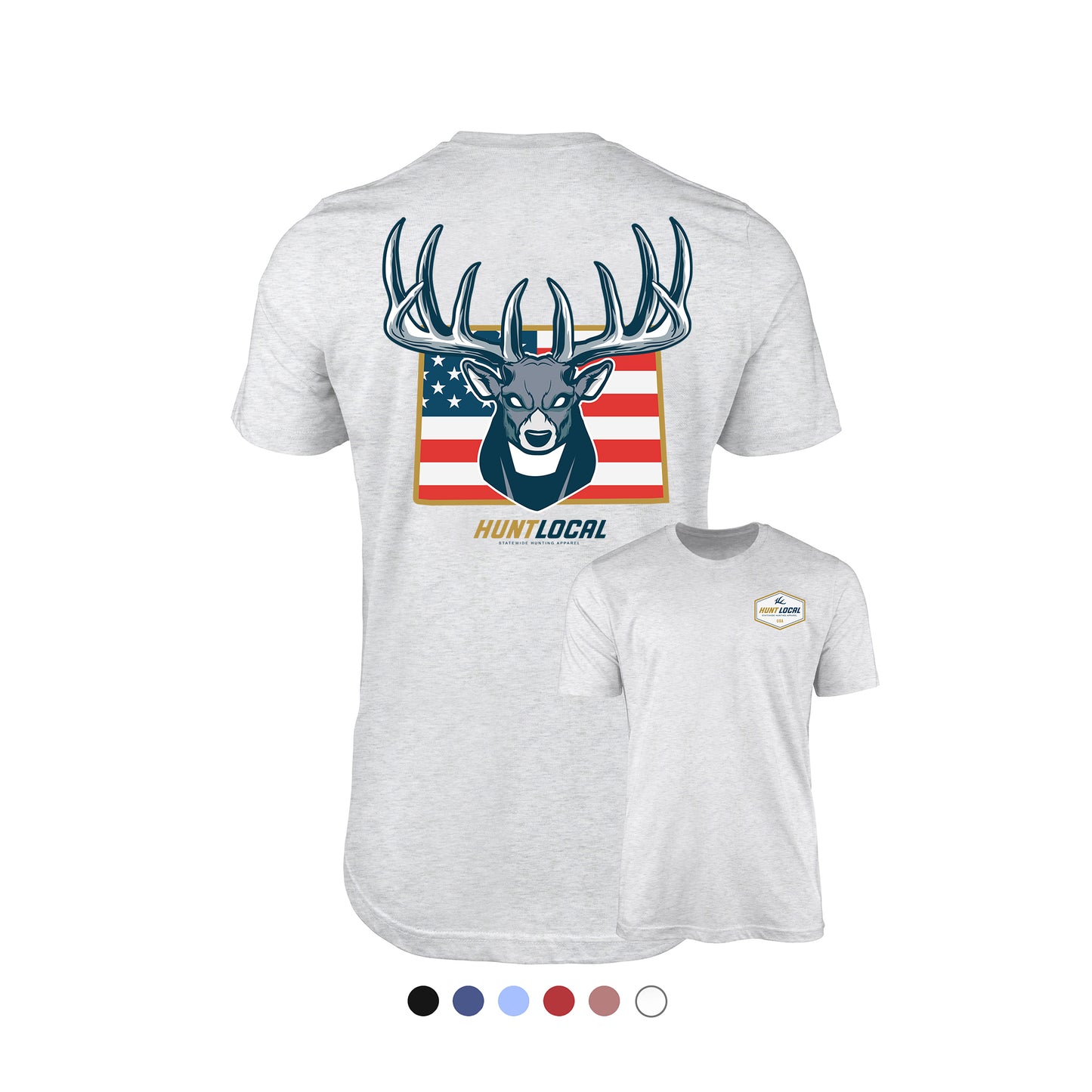 Colorado - USA Buck Tee (back)