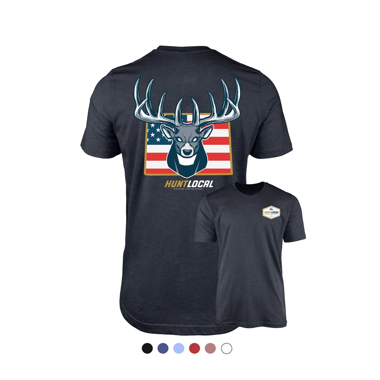 Colorado - USA Buck Tee (back)