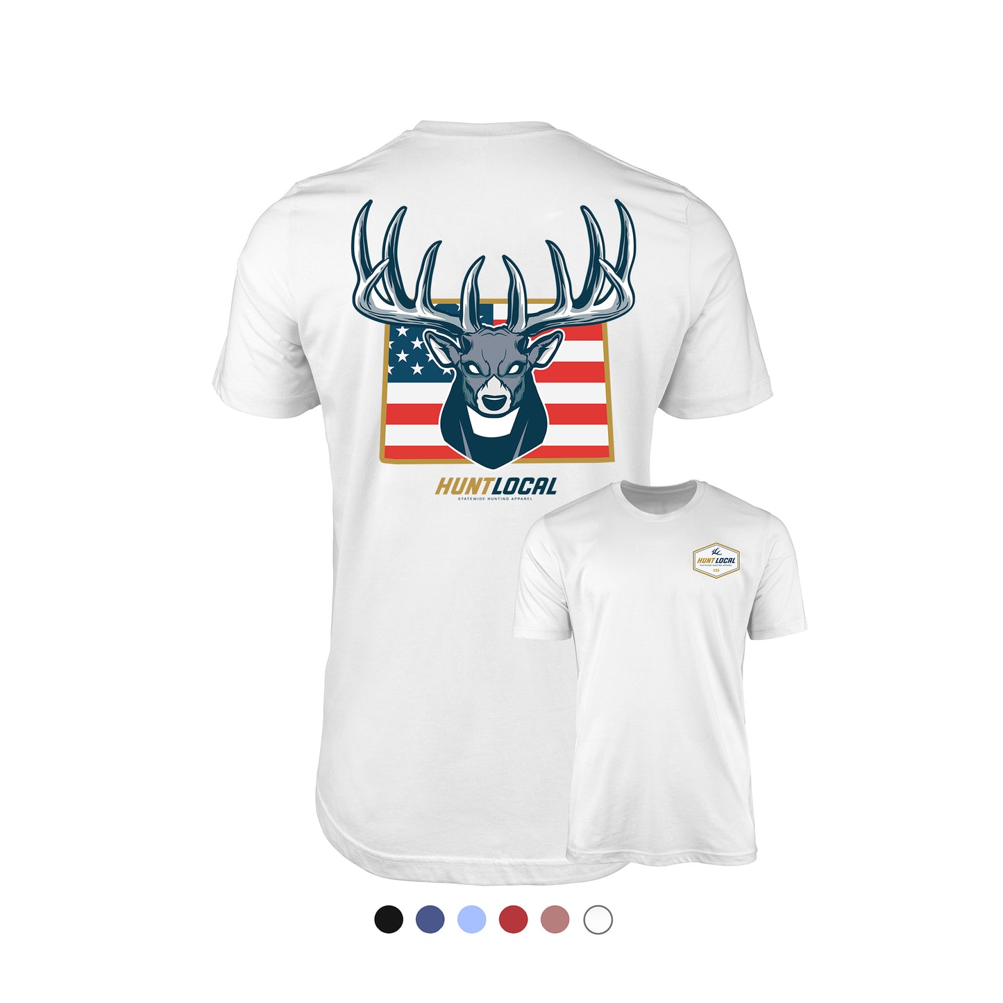 Colorado - USA Buck Tee (back)