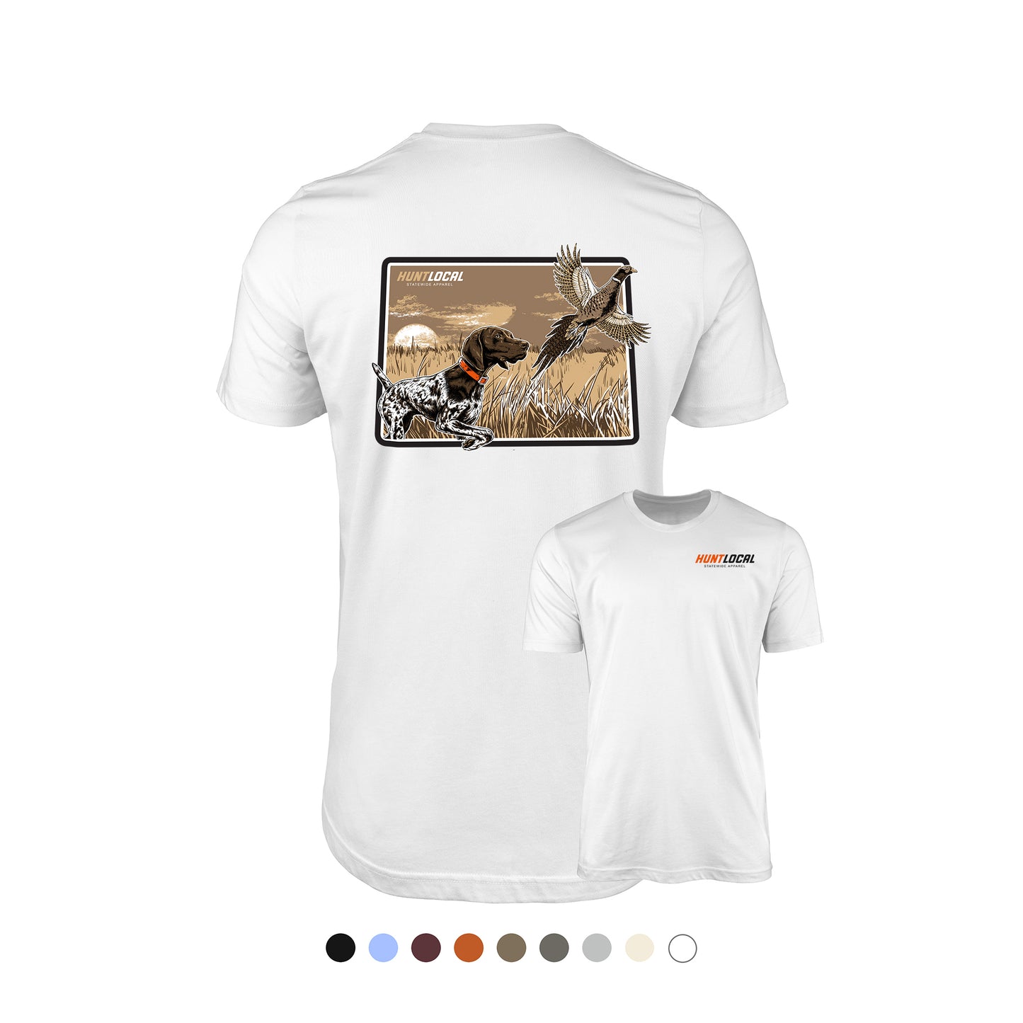 Colorado - Upland Bird Dog Tee (back)