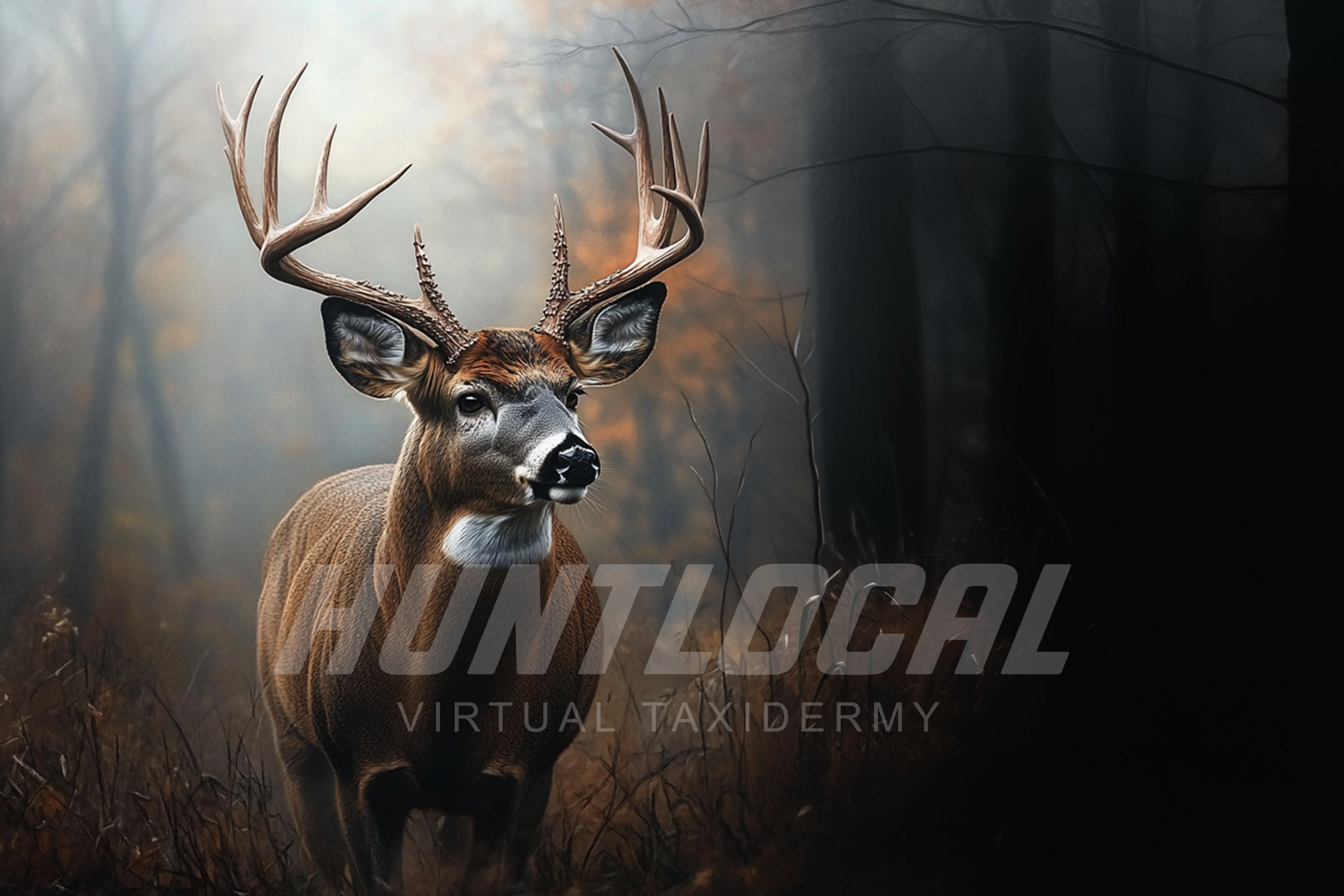 Scene 23 - Whitetail Custom Art