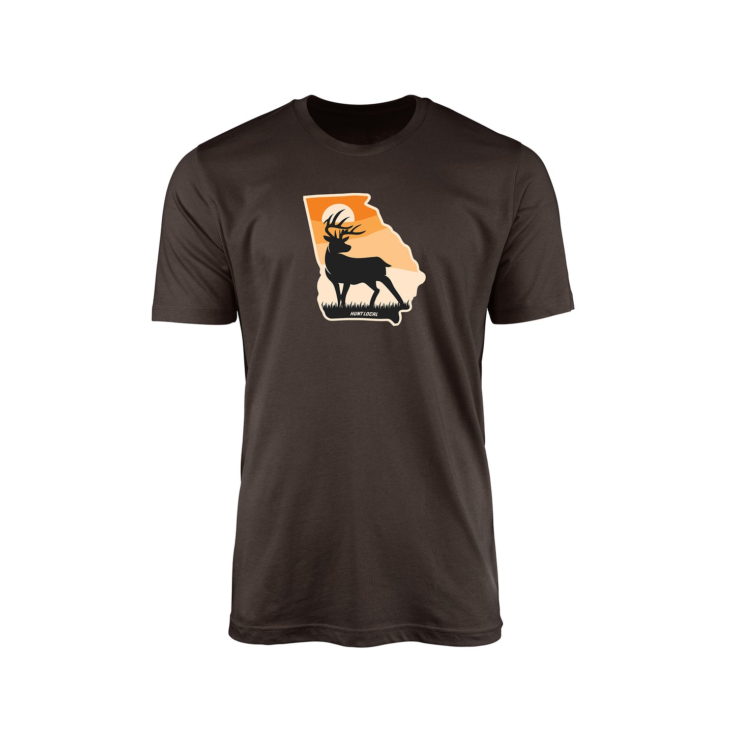 Georgia - Sunset Buck Front Tee