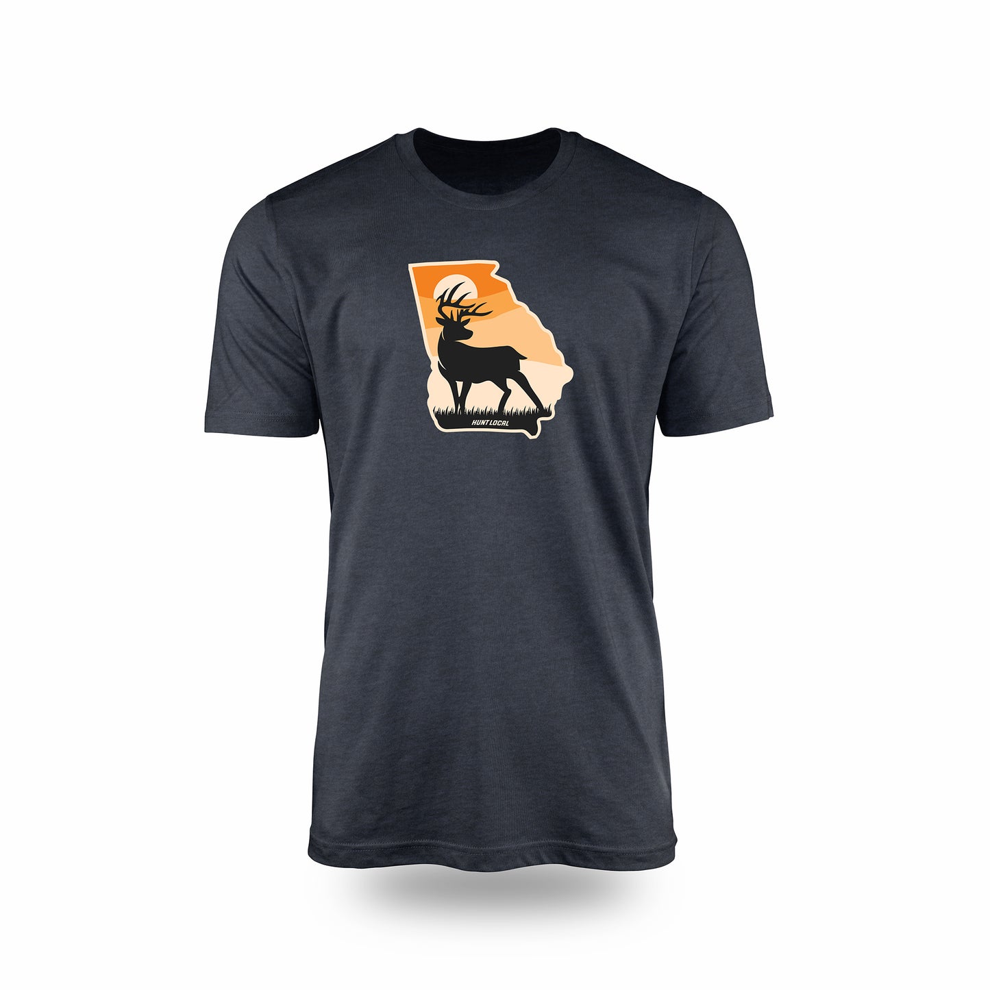 Georgia - Sunset Buck Front Tee