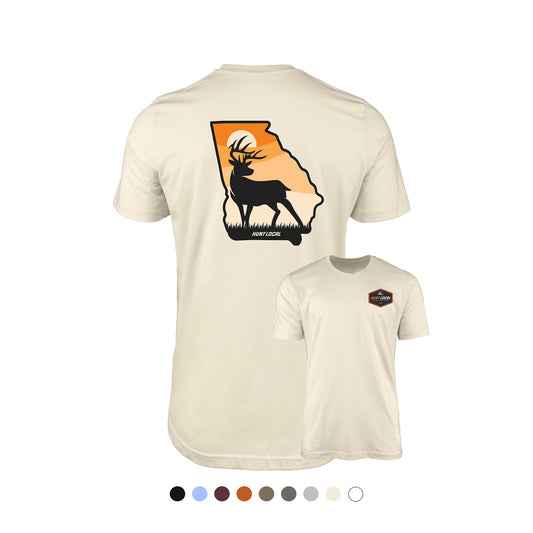 Georgia - Sunset Buck Tee