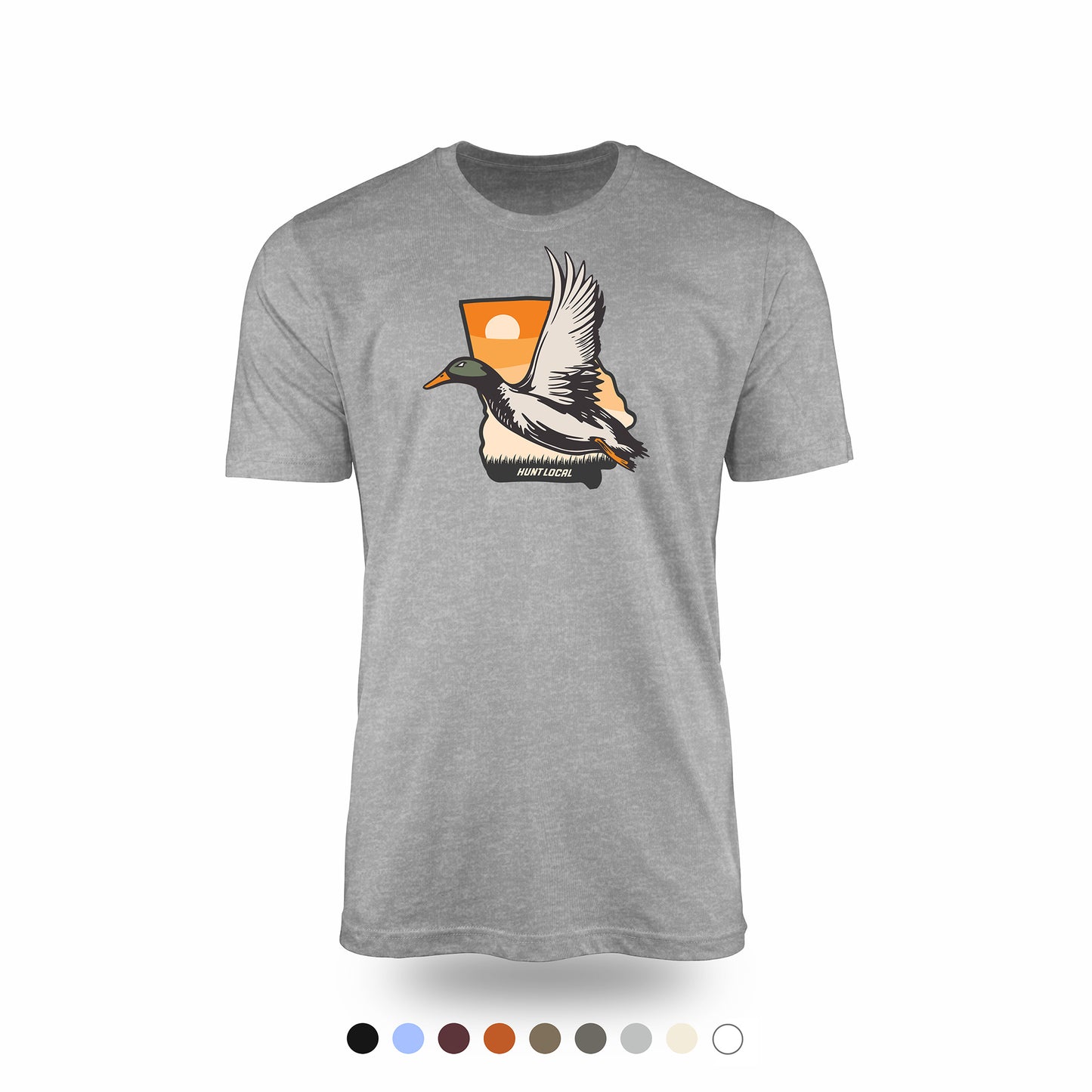 Georgia - Waterfowl Front Tee