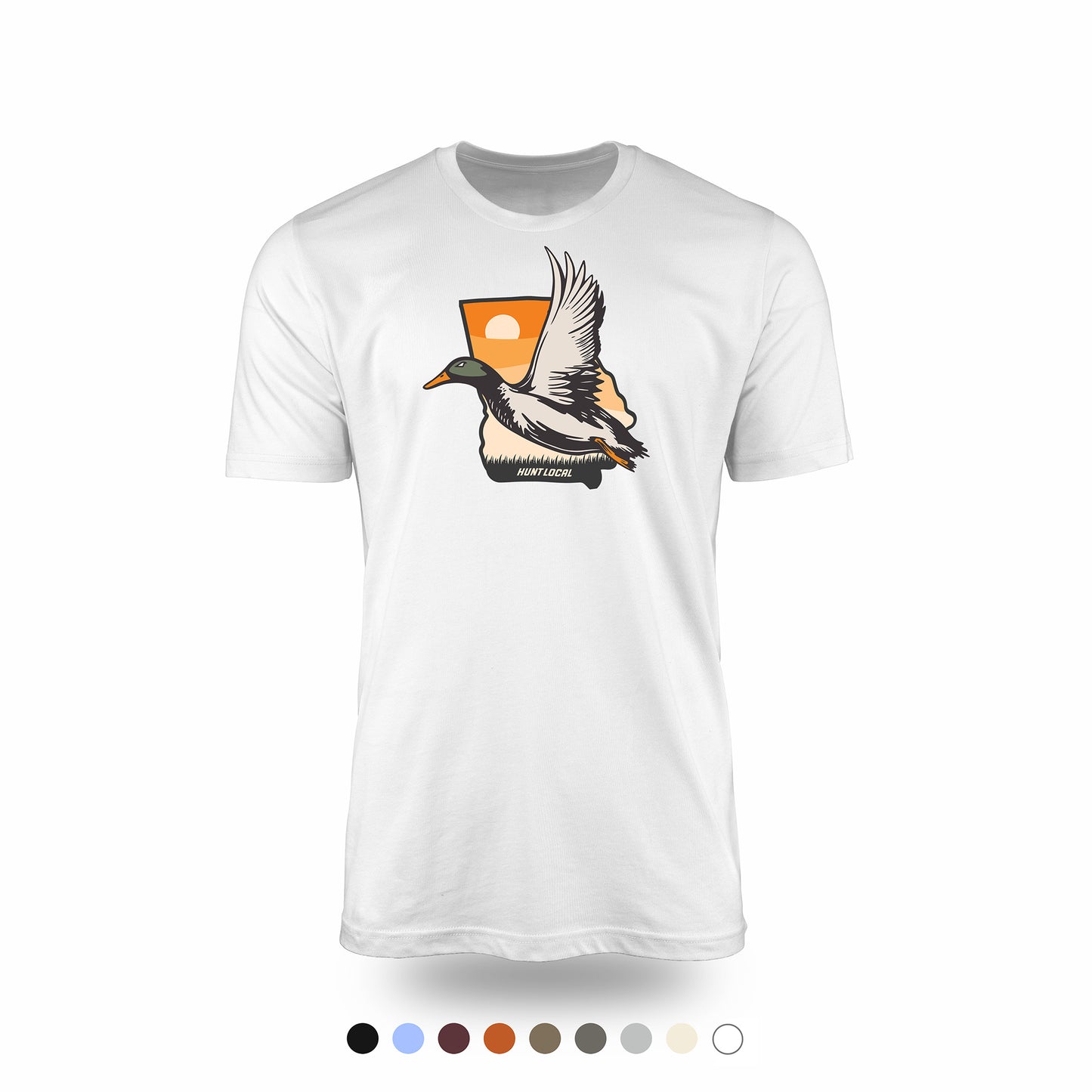 Georgia - Waterfowl Front Tee