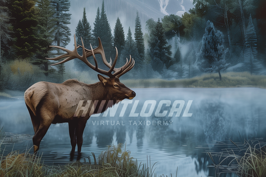 SCENE 103 - Custom Elk Art