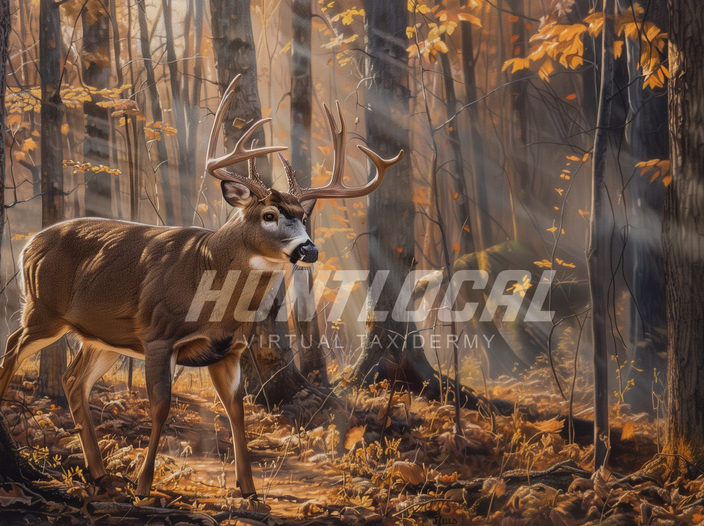 Scene 09 - Whitetail Custom Art