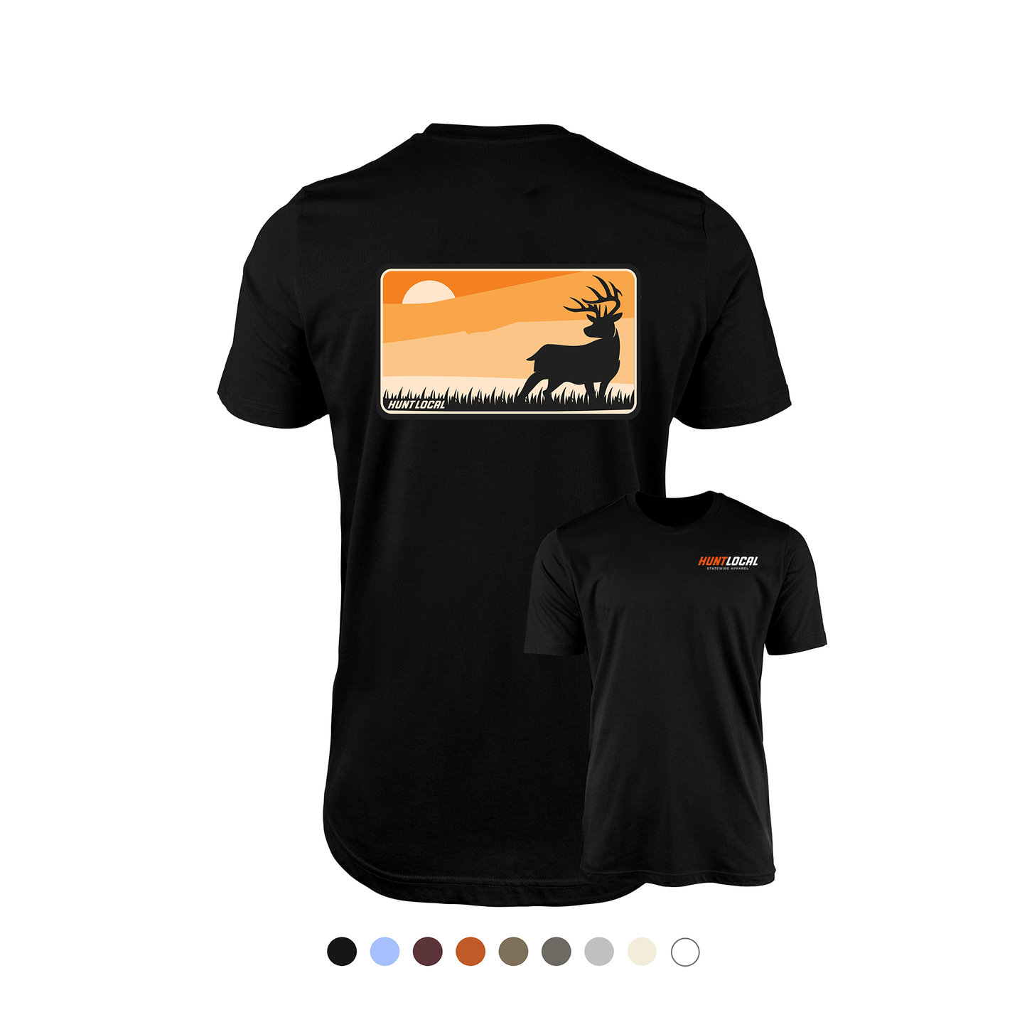 Generic - Sunset Buck Tee (back)