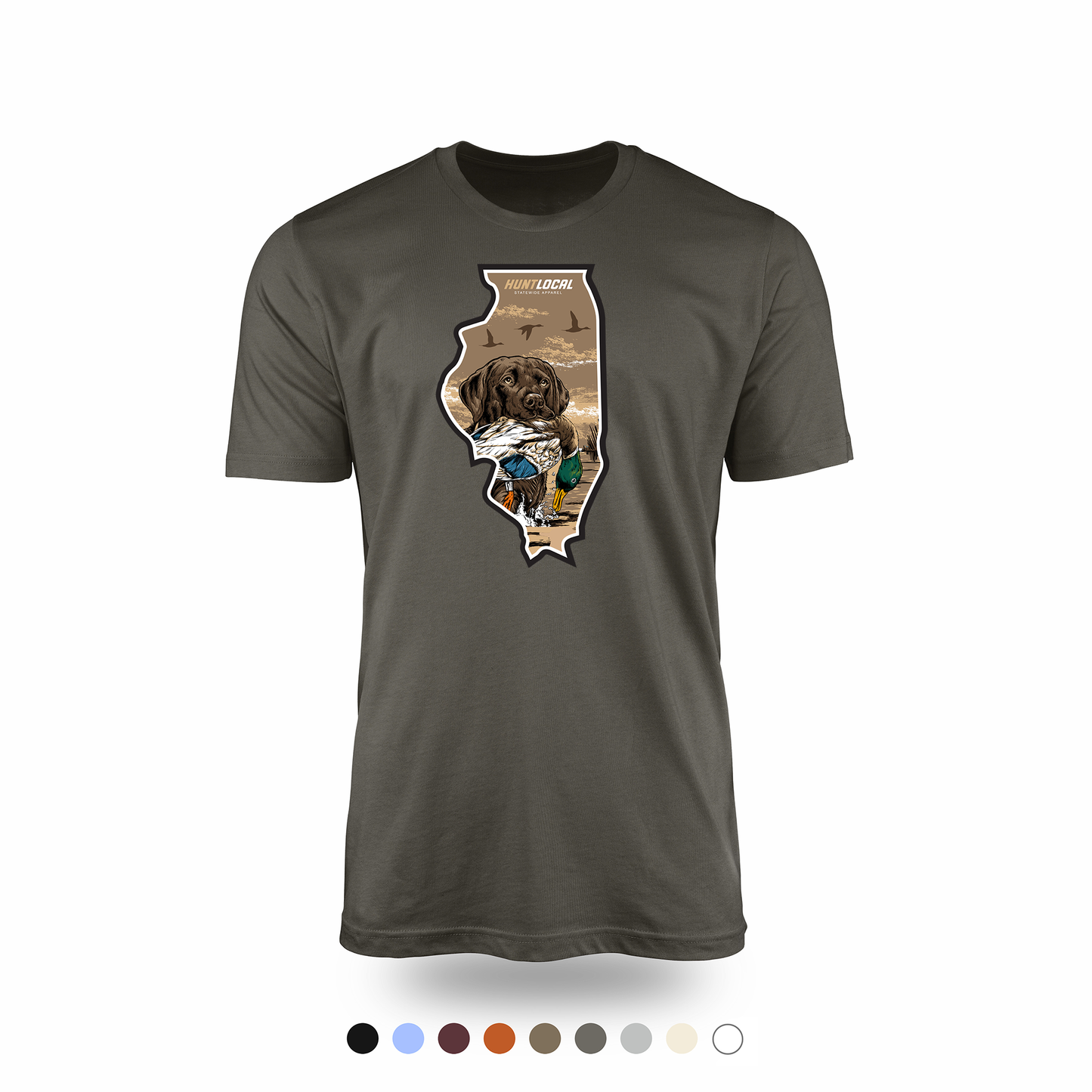 Illinois - Waterfowl Lab Tee