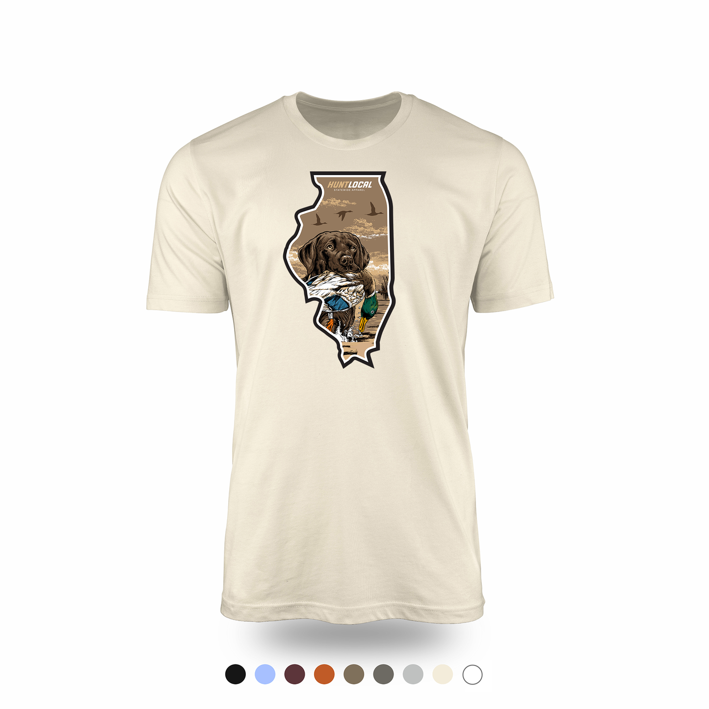 Illinois - Waterfowl Lab Tee