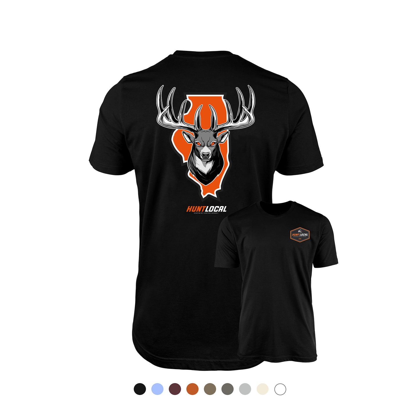 Illinois - Alpha Buck Tee