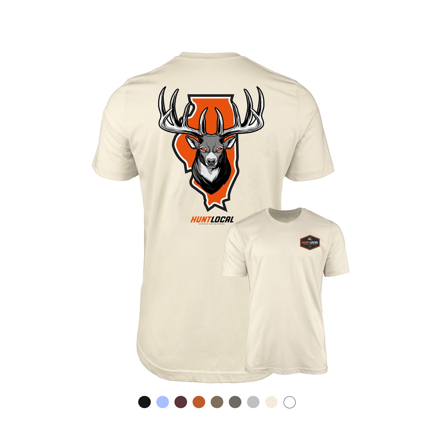 Illinois - Alpha Buck Tee