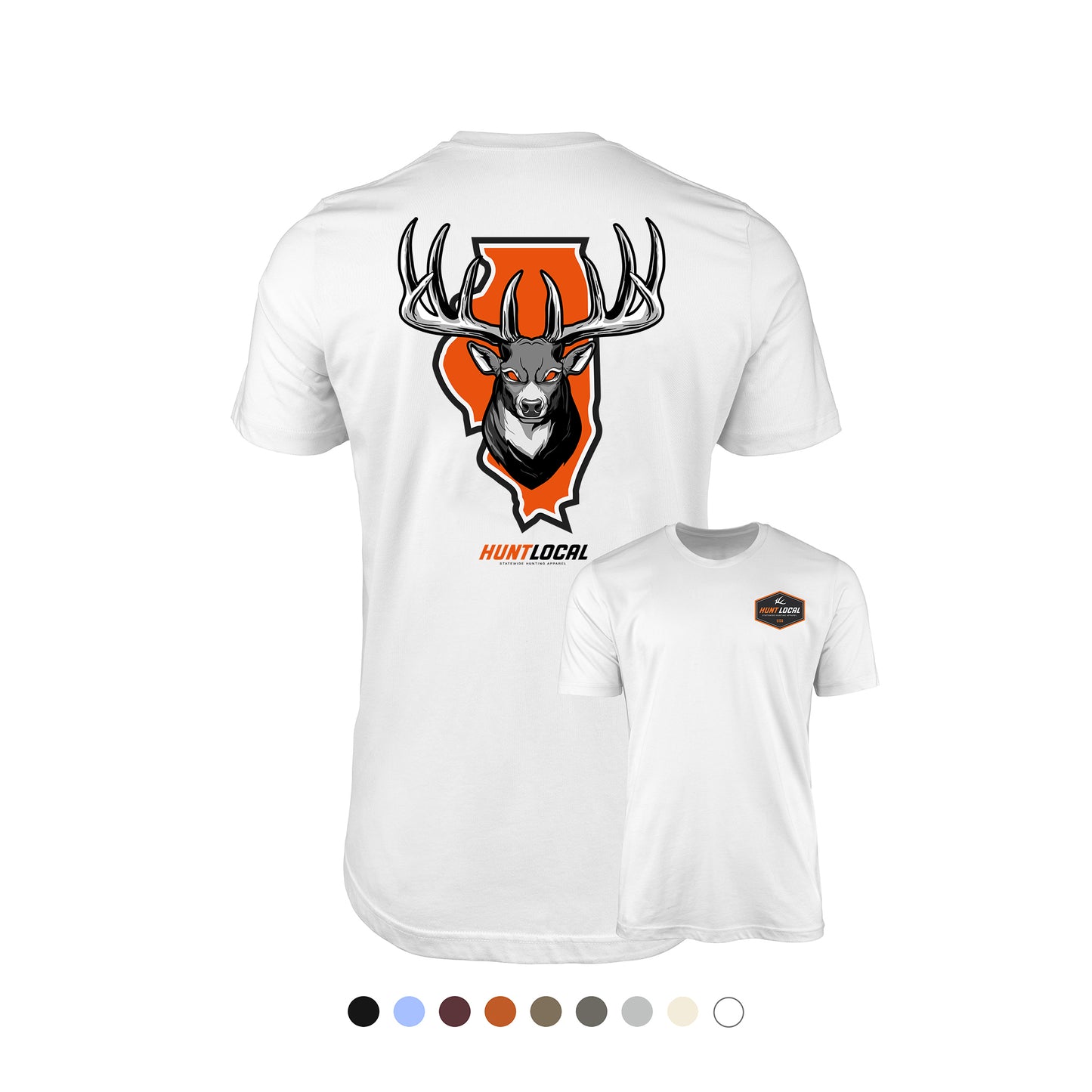 Illinois - Alpha Buck Tee