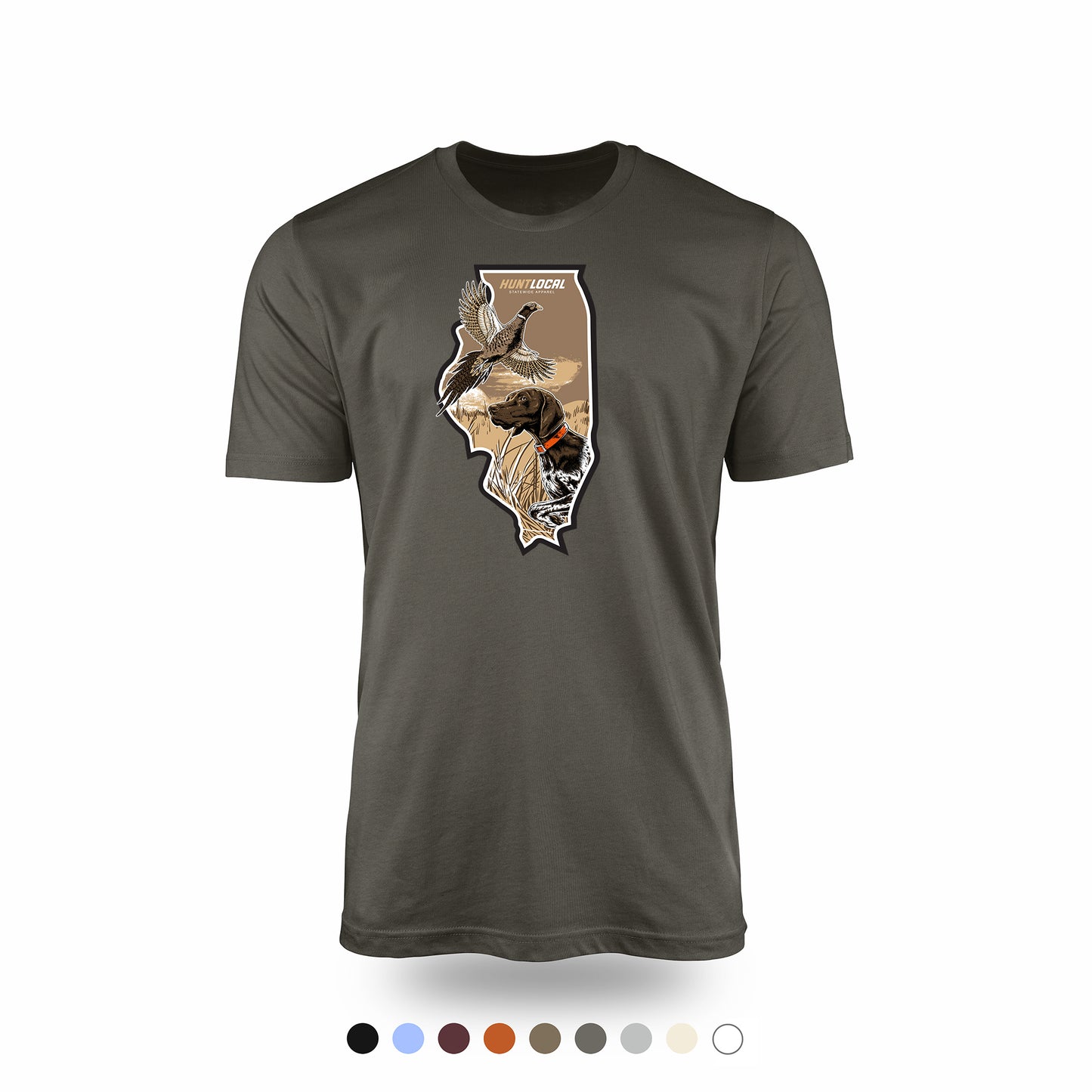 Illinois - Upland Bird Dog Tee