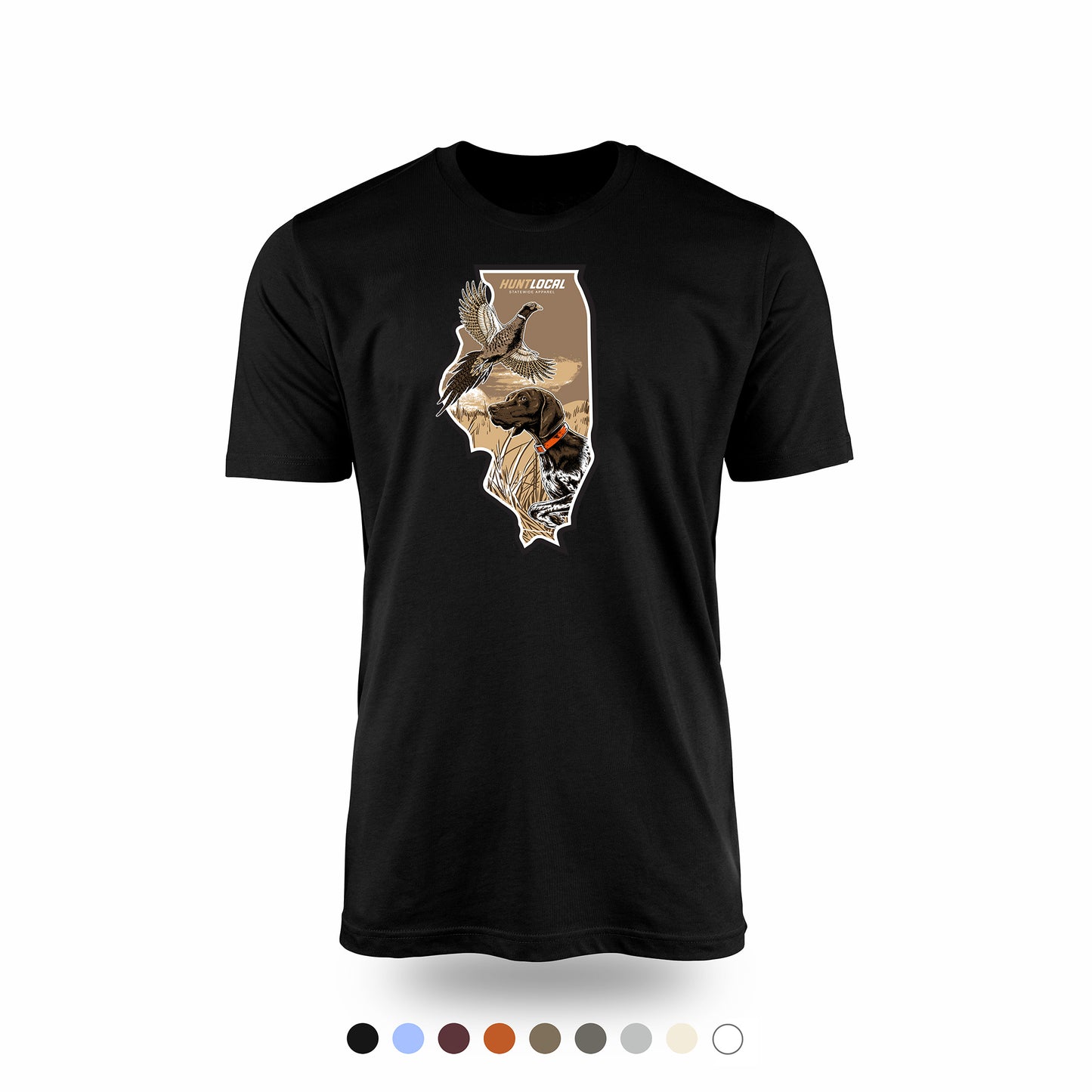 Illinois - Upland Bird Dog Tee