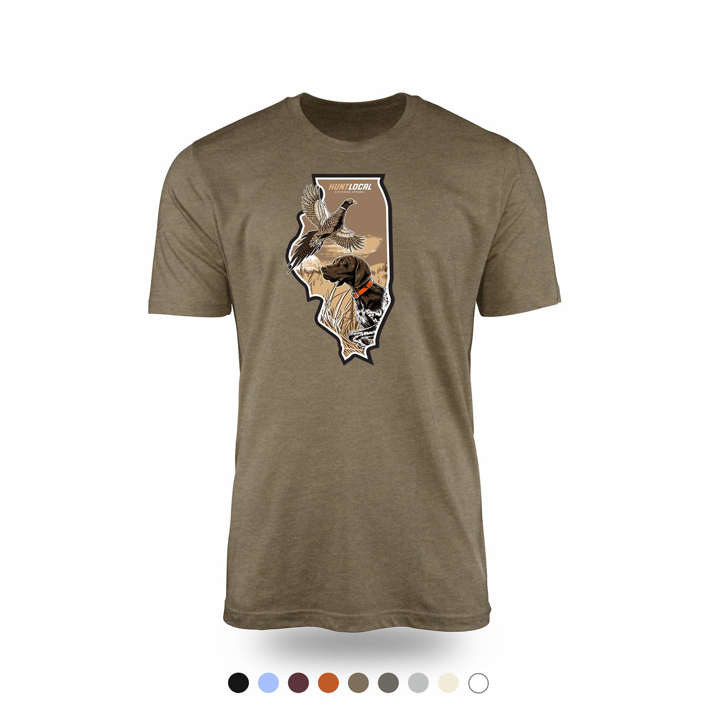 Illinois - Upland Bird Dog Tee