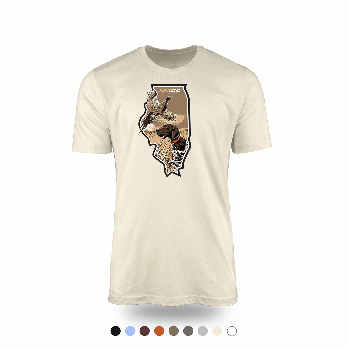 Illinois - Upland Bird Dog Tee