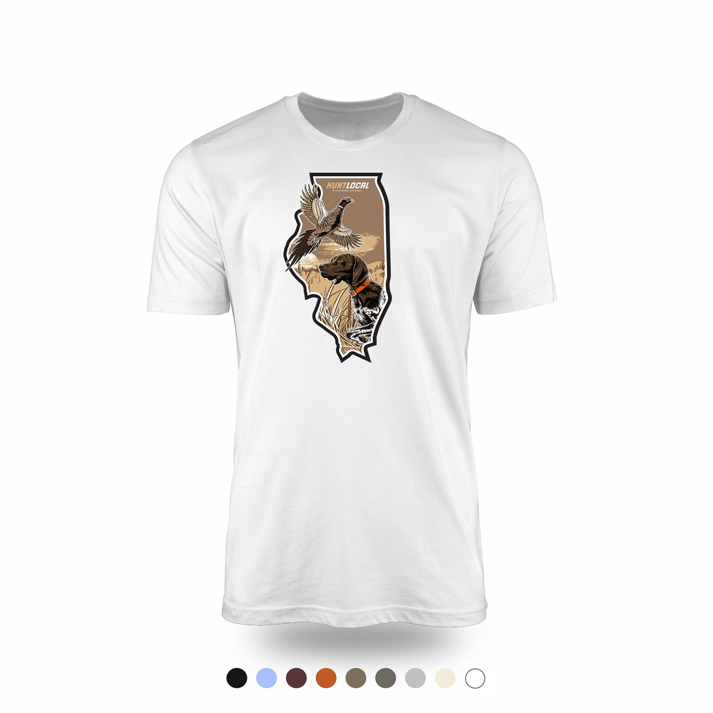 Illinois - Upland Bird Dog Tee