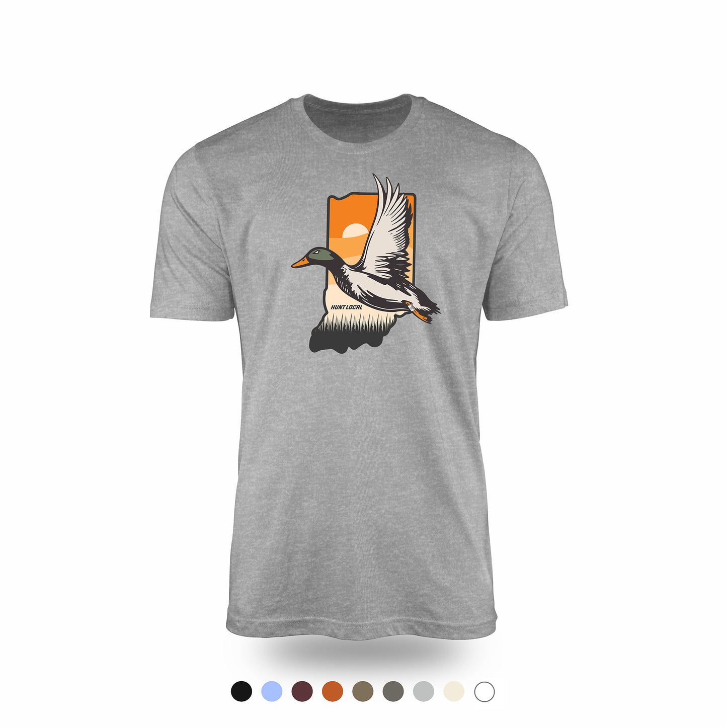 Indiana - Waterfowl Front Tee